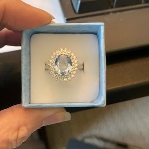 Blue Topaz Ring